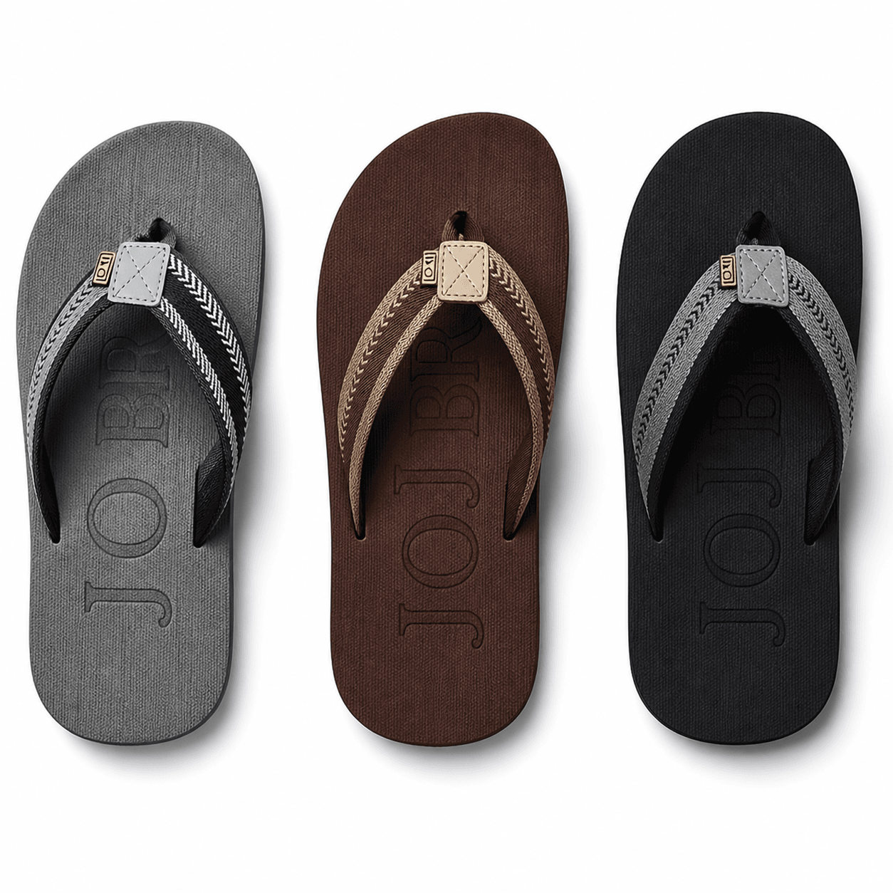 Men’s case of 30 Flip Flops – Comfortable Sandals image