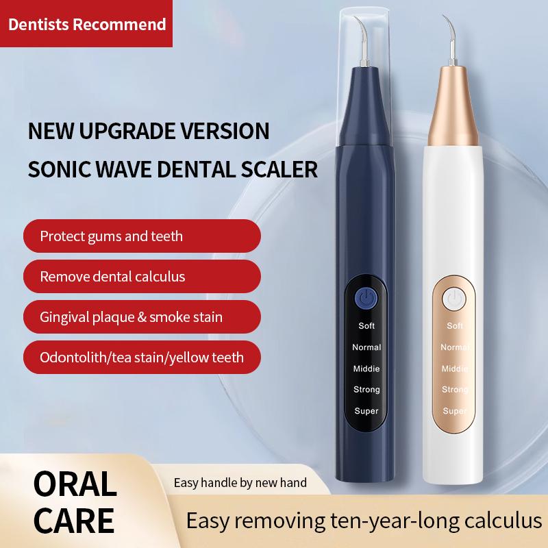 Household Electric Dental Calculus Remover Portable Dental Scaler Whitening Teeth Pen Ultrasonic Tooth Cleaner Whitening Teeth image