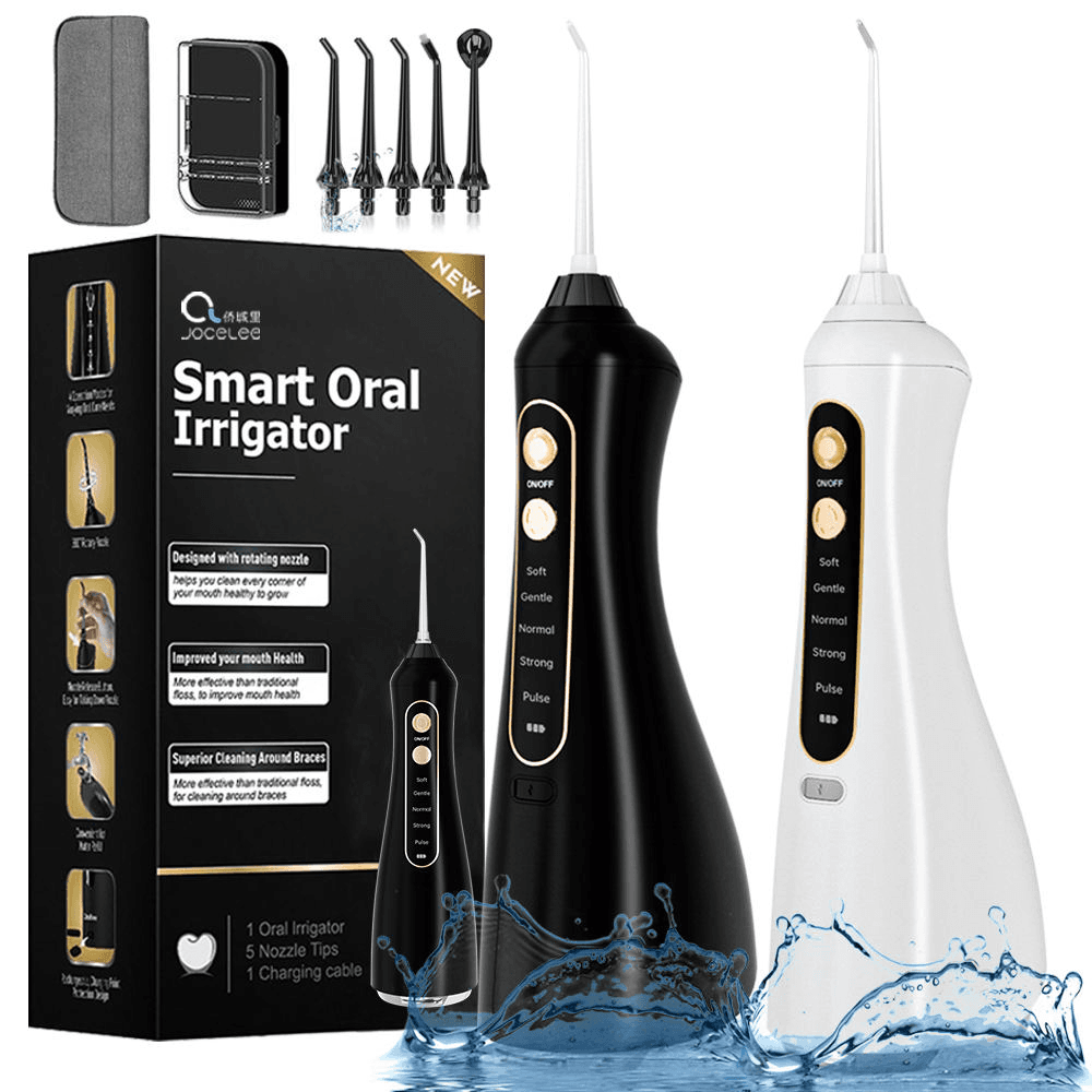 Wholesale Smart Water Flosser Cordless Intelligent Adult Pulsing Oral Irrigator image
