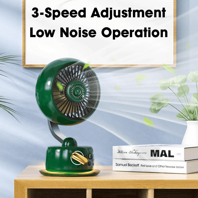 Portable Battery Powered Home Cooling Desk Small Of Operated Camping Household Delivery Charging Mini Fan image