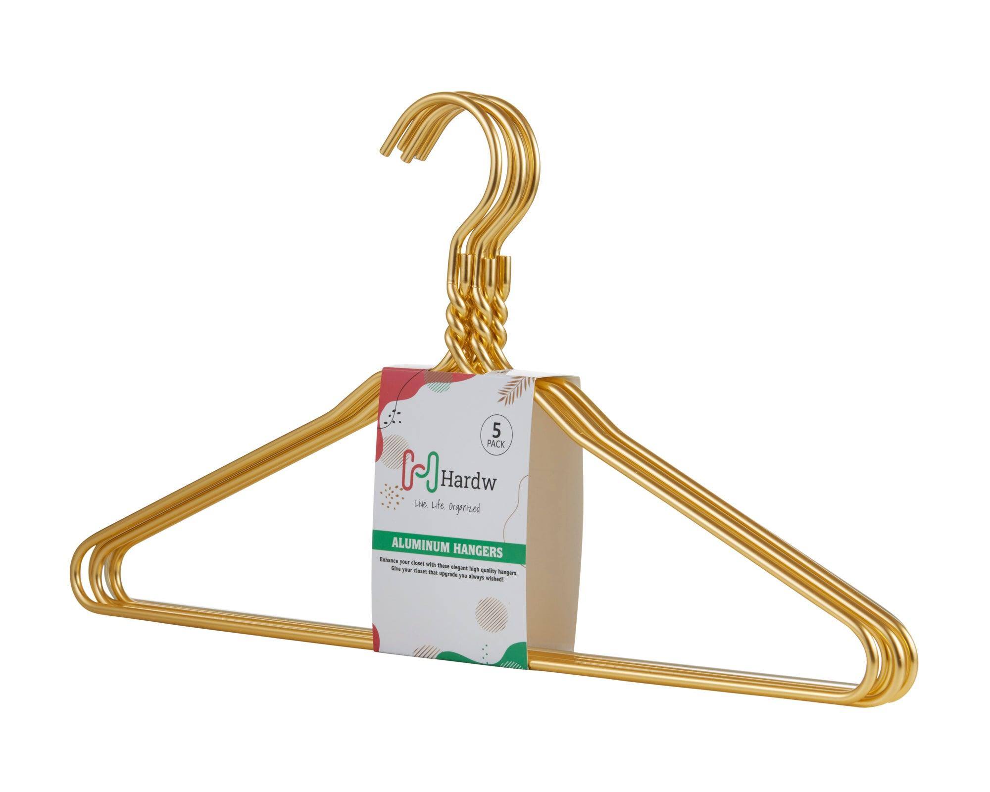 Gold Aluminum strong Hangers - 150 Hangers image