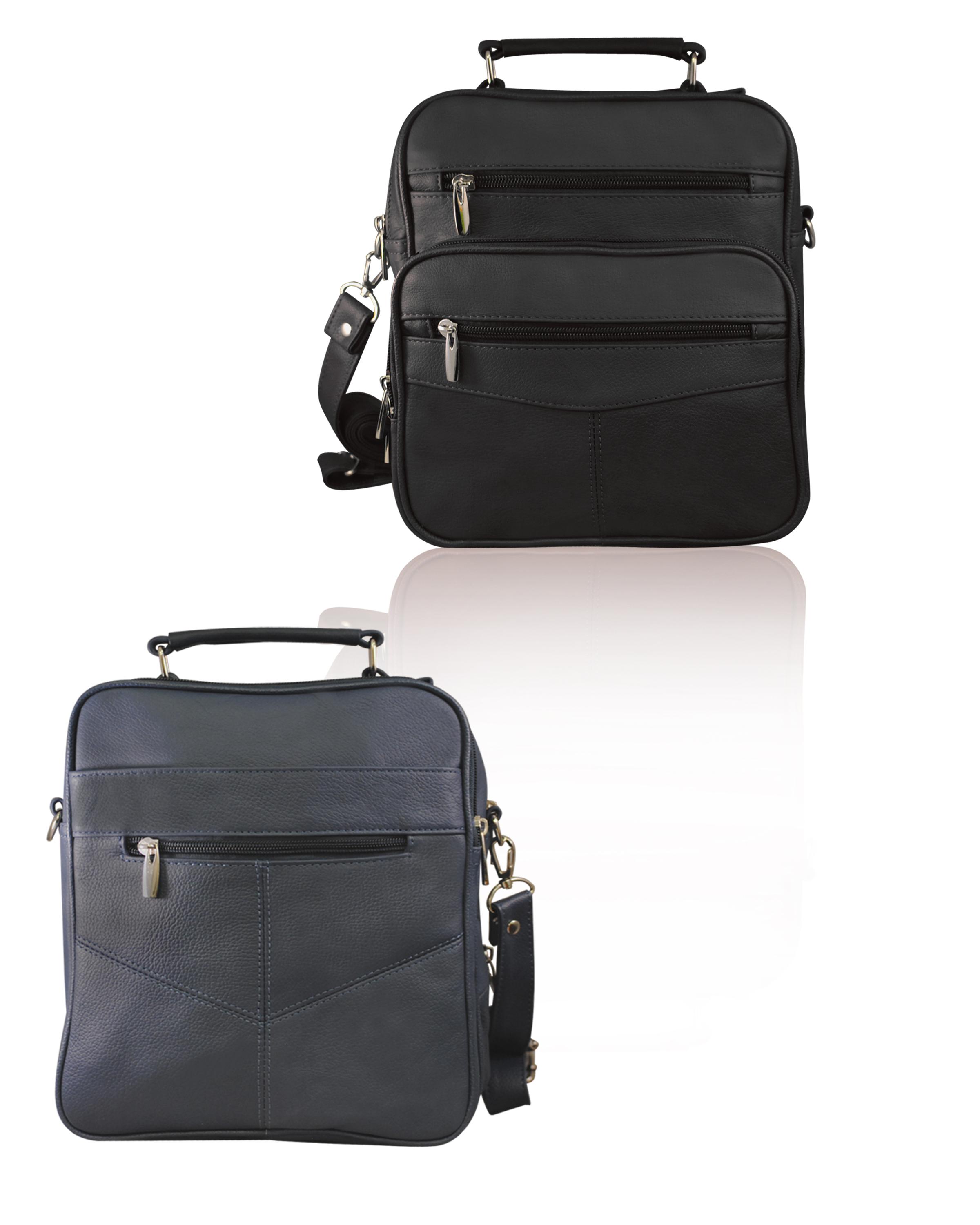 3751 BK- Crossbody shoulder handbag with adjustable shoulder strap image