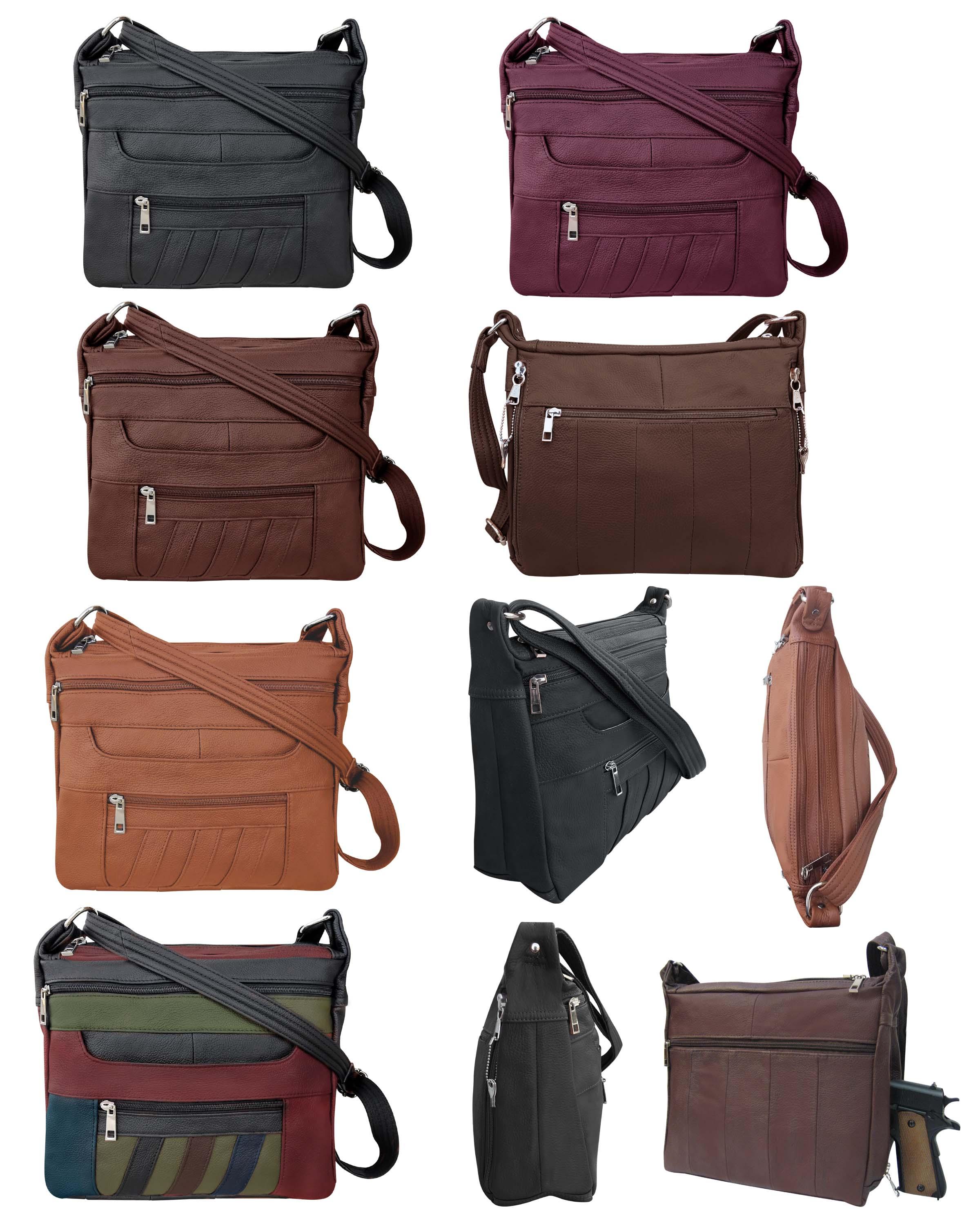 7082-Concealment Purse - BK, BN, LBN, MT,WN $35.50 & Up image
