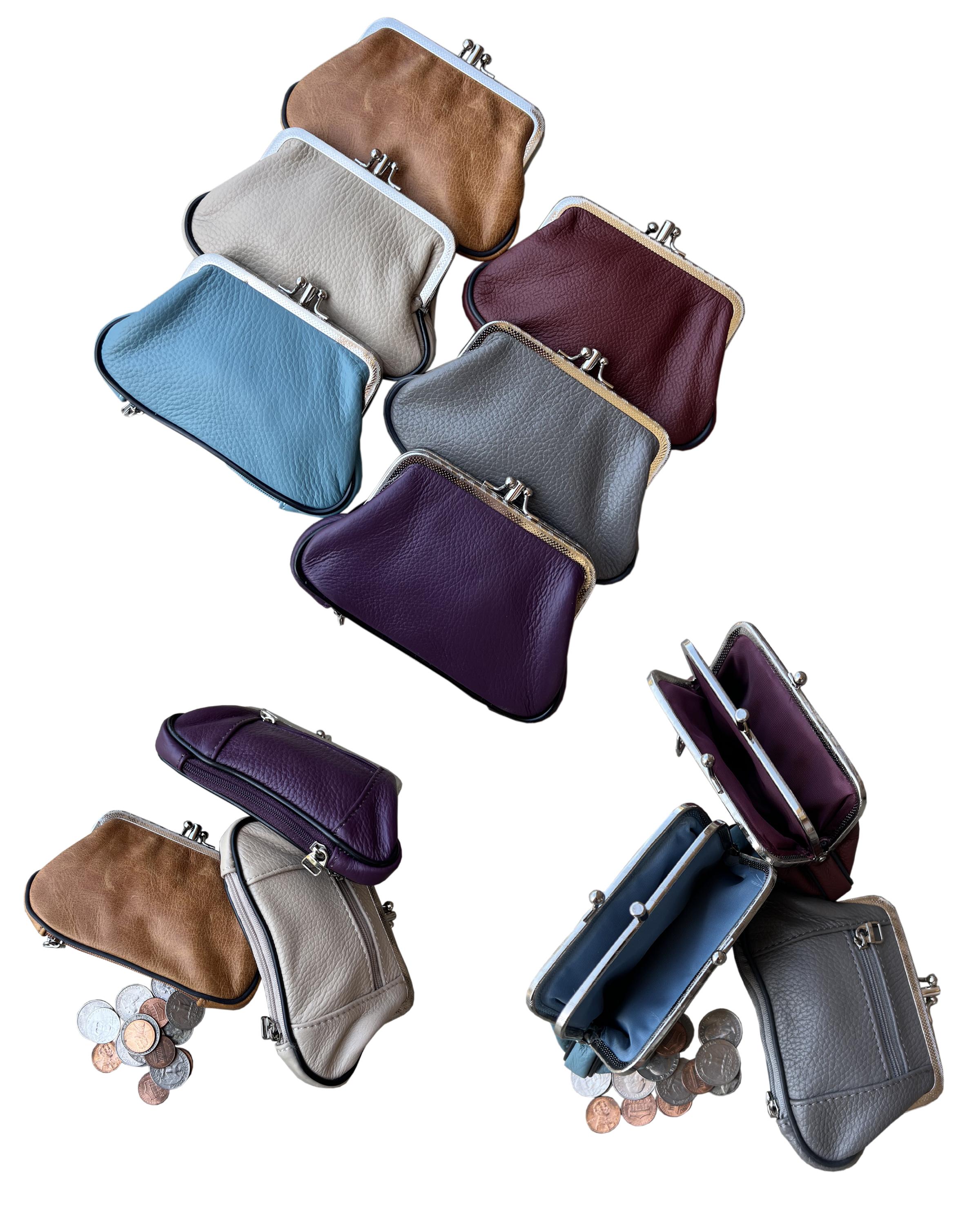 92815C -Coin Purse - Assorted-cowhide leather image