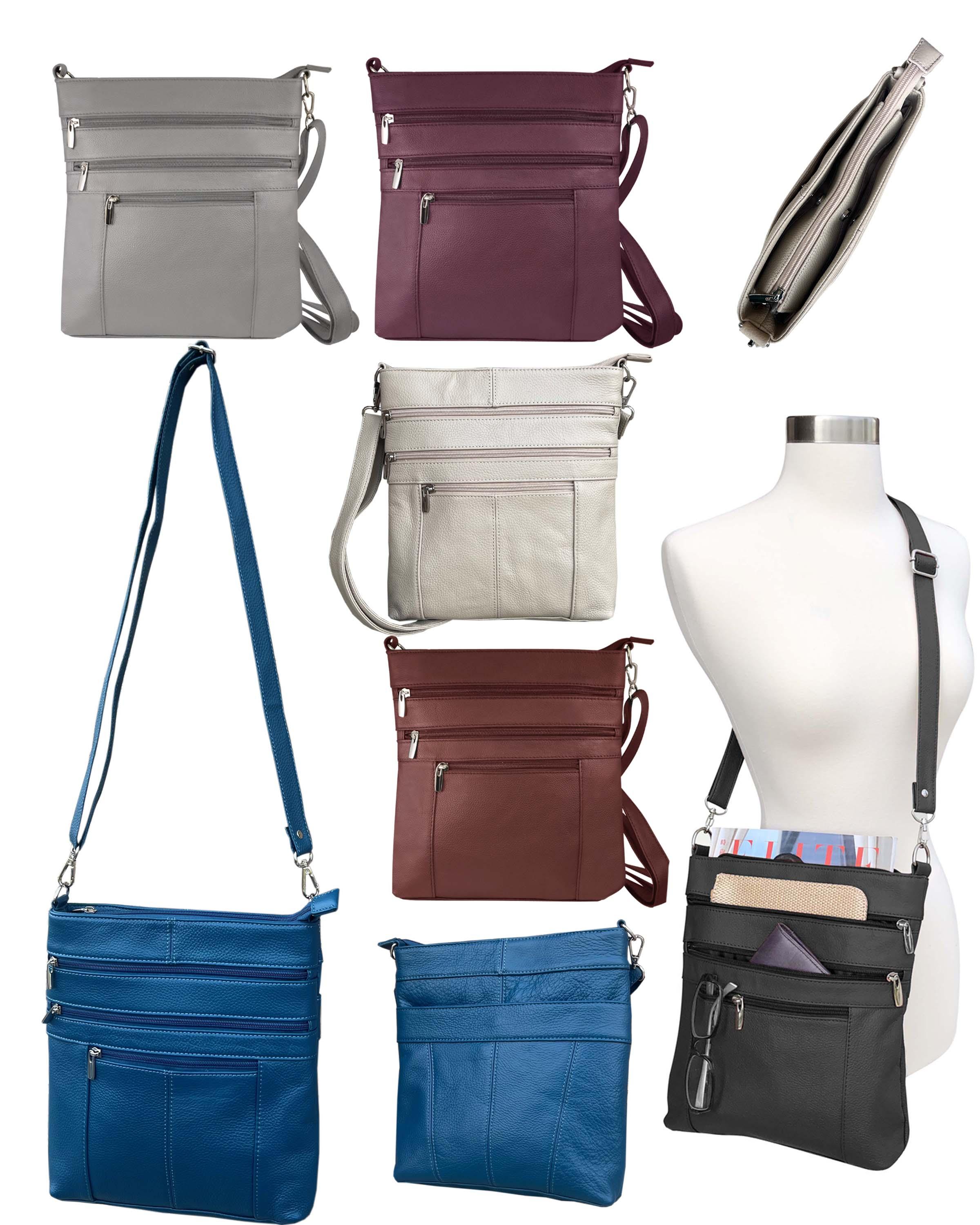 RM603 C-Leather Purse - BN, GRY, WN image
