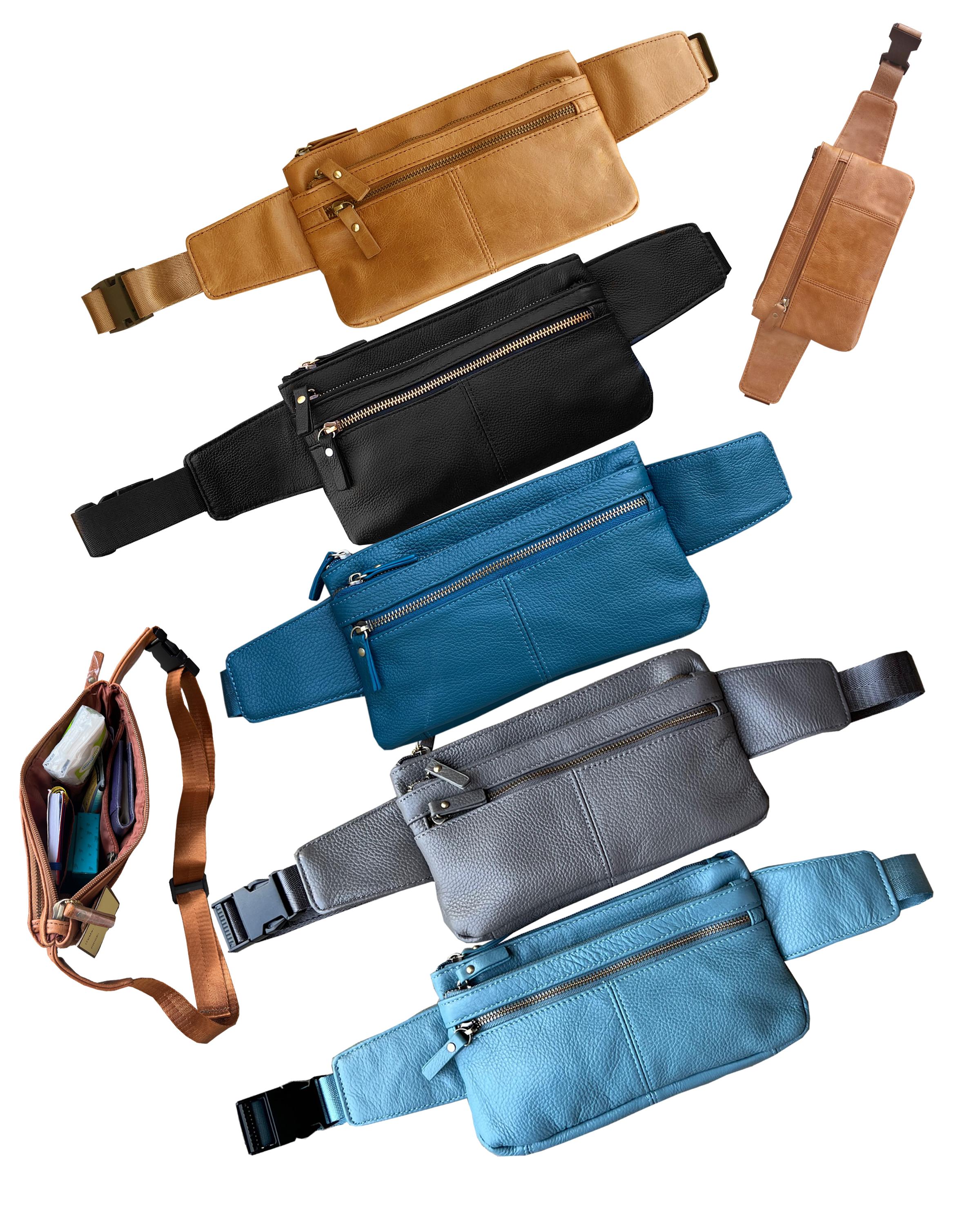 3070-Waist Pack -BK, GRY, LBLUE NY image