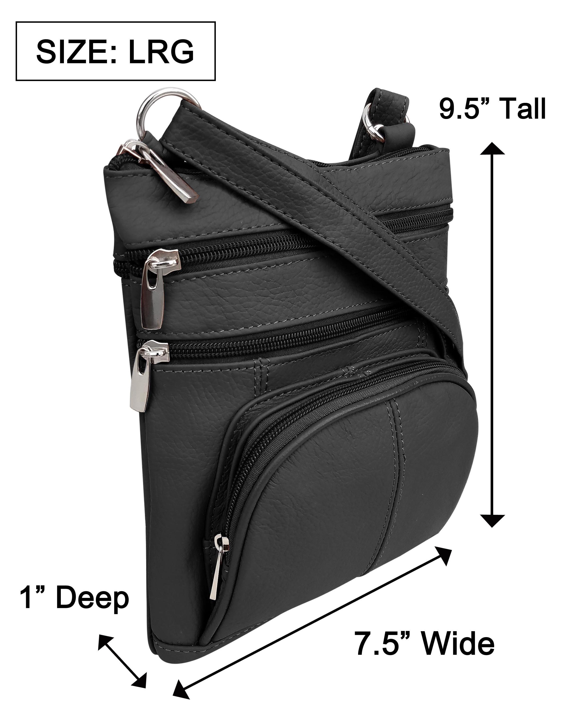 RM004L BK-Mini Purse w/Cell Phone Pocket - BK image