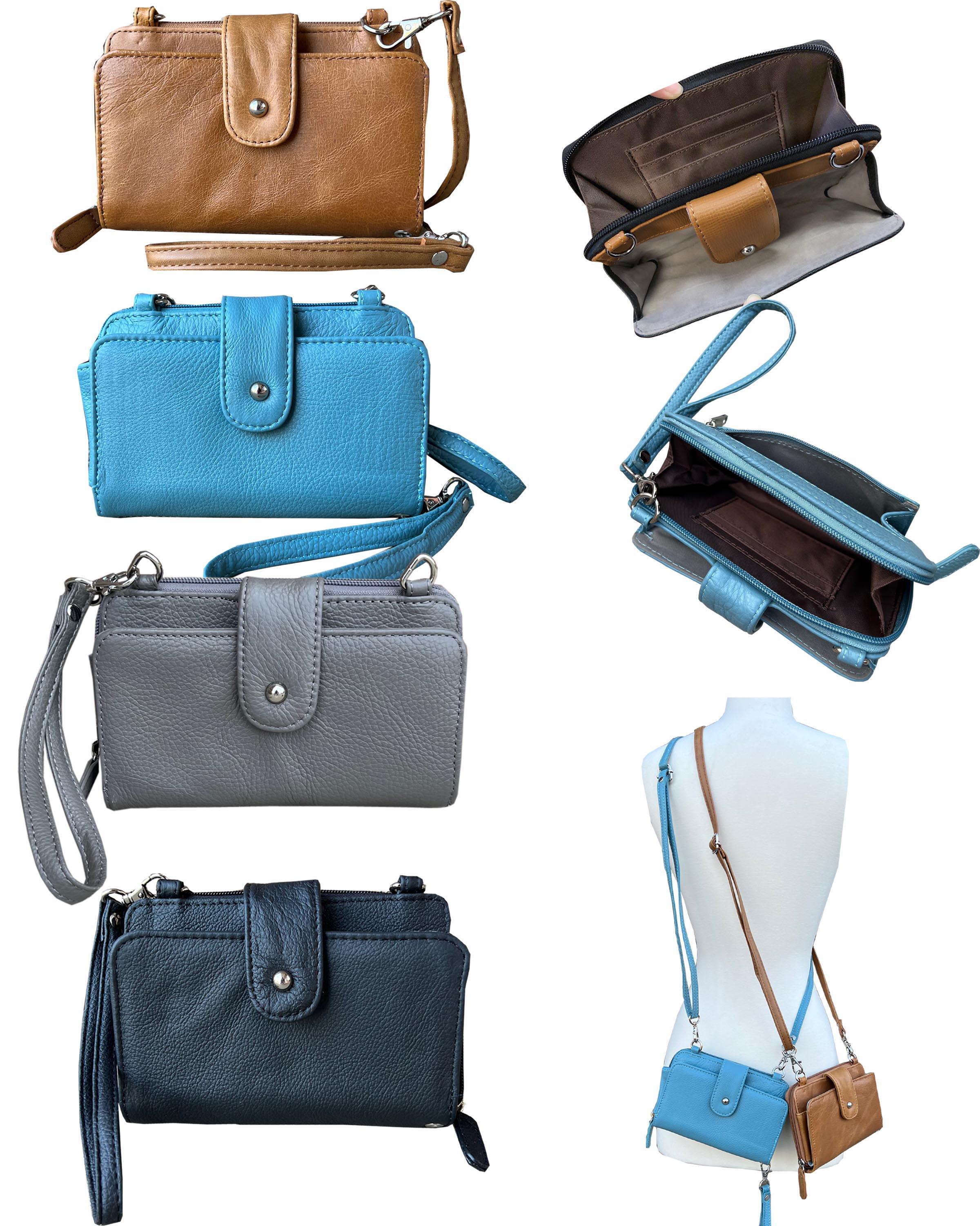 3141 BK-Wallet w/Cellphone Pocket - BK image