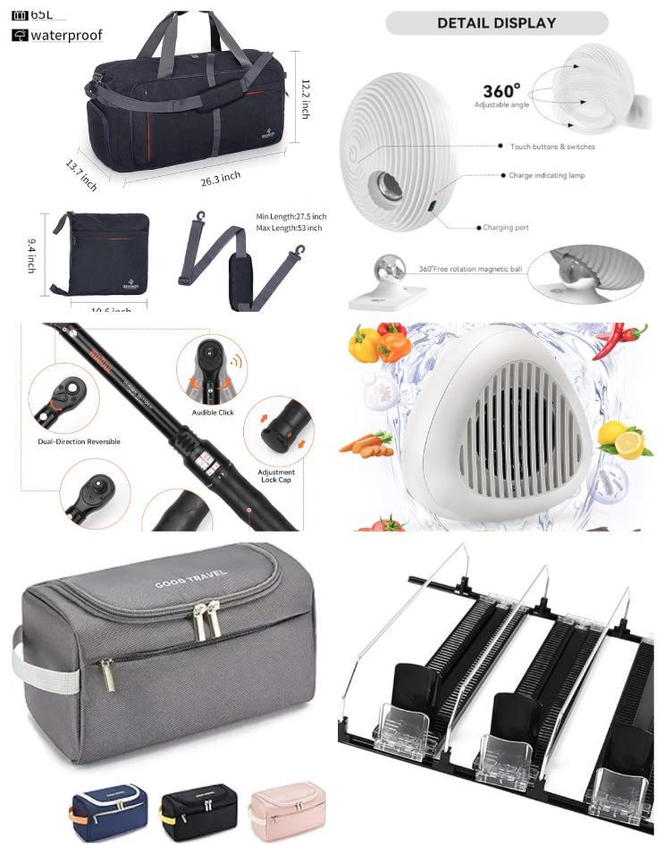 Drink Dispenser,travel bags, Fruit washing Machine,wall lamp