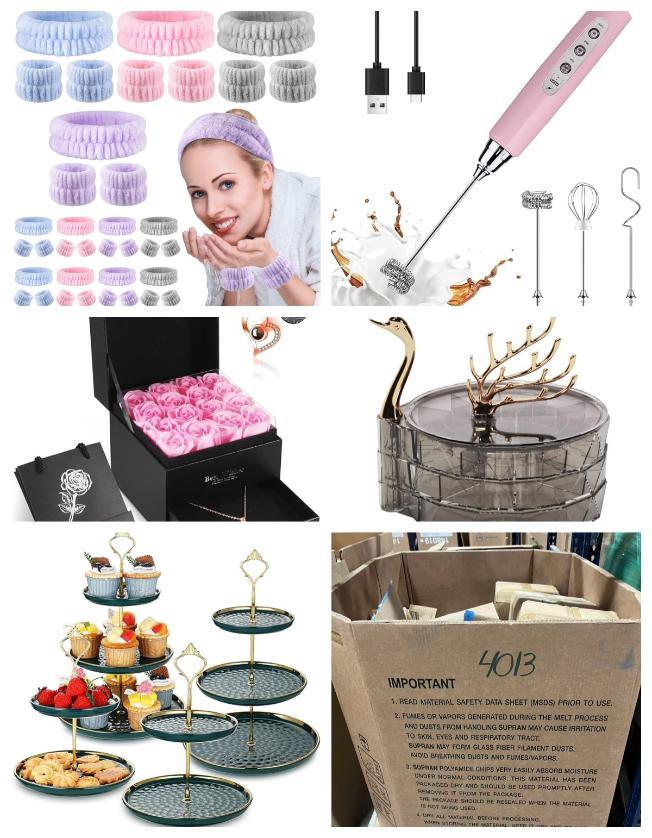 Eternal Rose, Jewelry Box,Wristband,Cake Stand, Milk Frother
