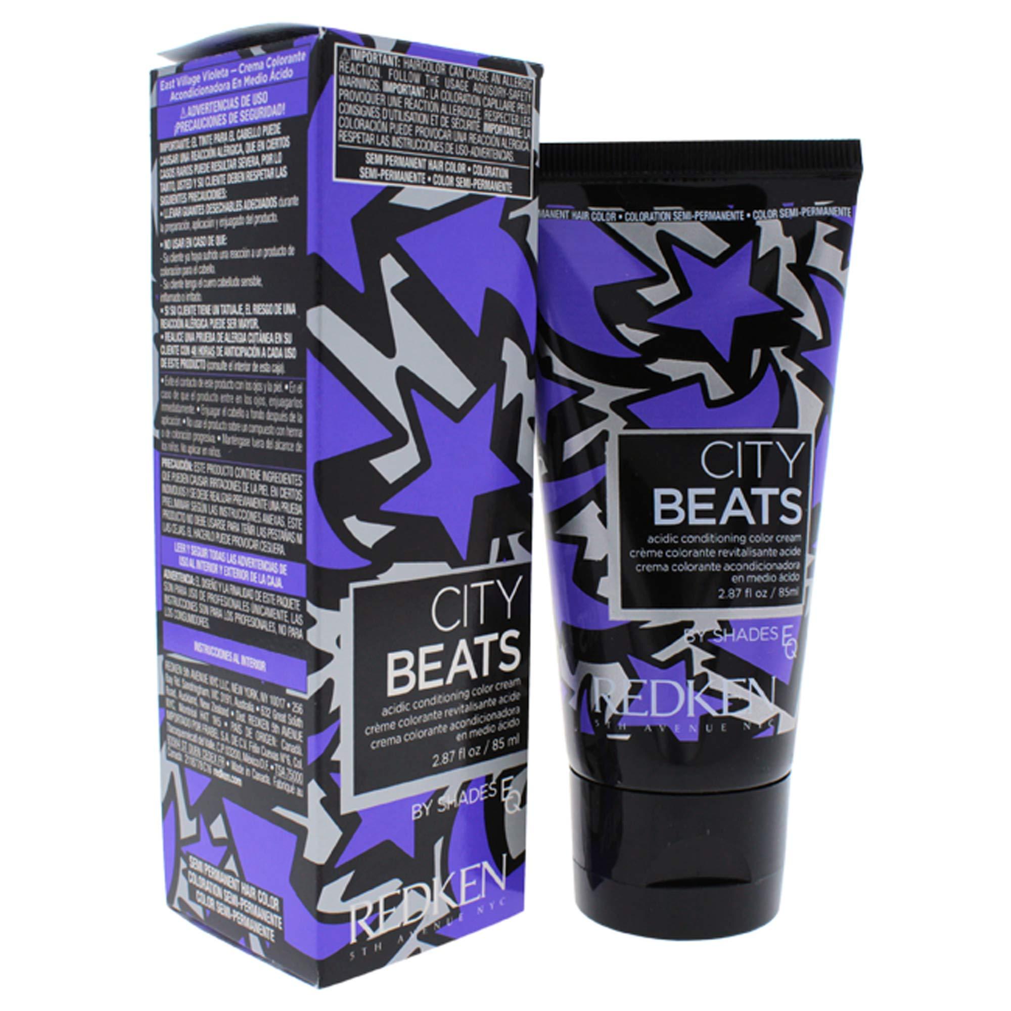 Redken City Beats Acidic Conditioning Color Cream East Village Violet image