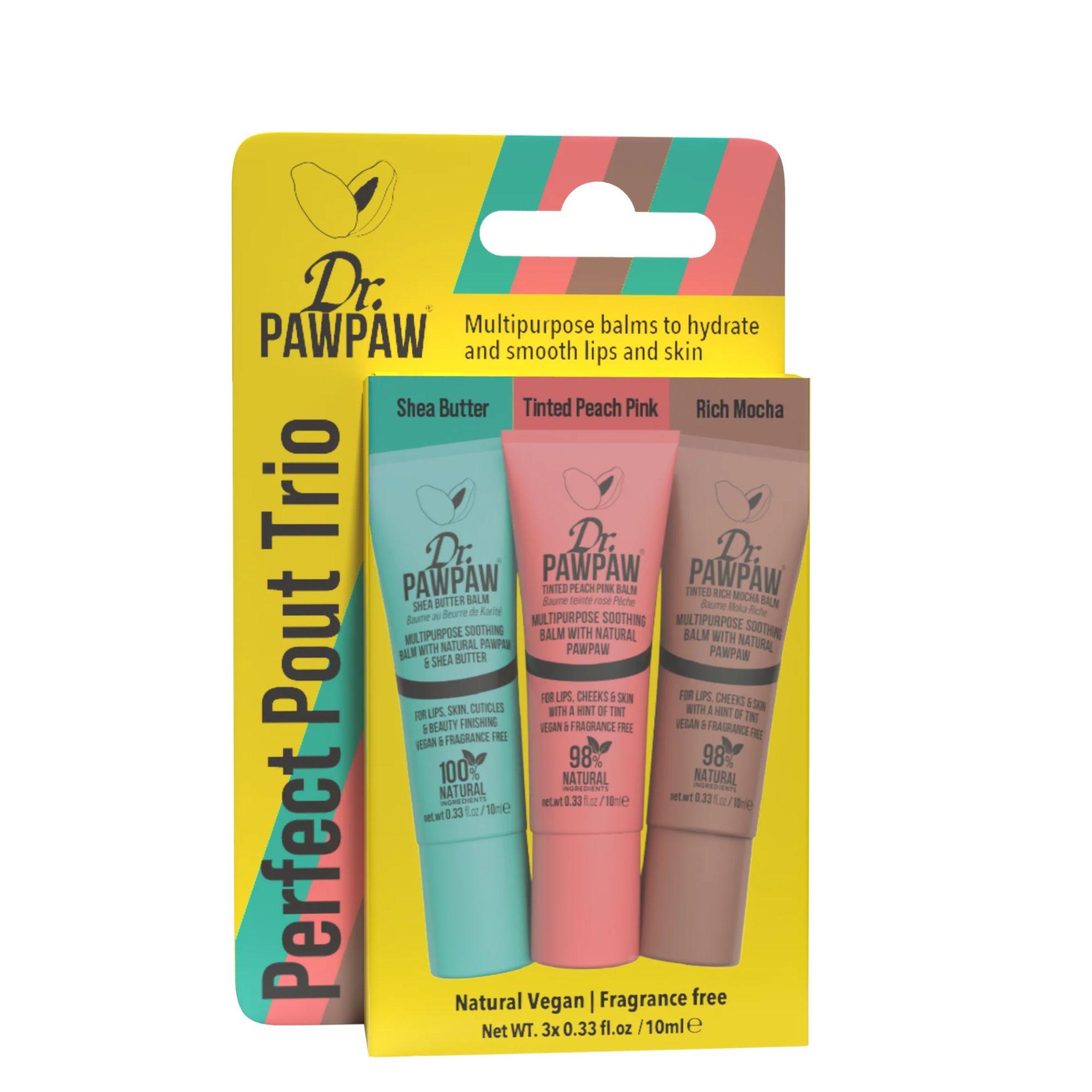 Dr Pawpaw Perfect Pout Trio 3 Pcs Set Exp 07 02 28