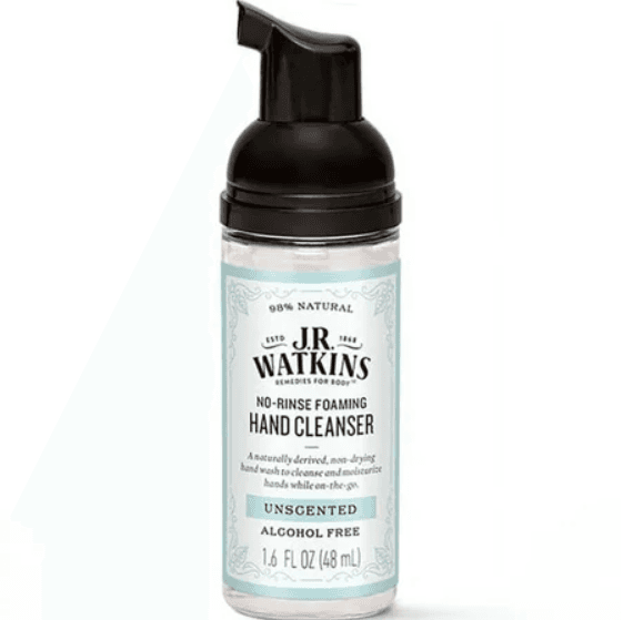JR Watkins No Rinse Foaming Hand Cleanser Unscented image