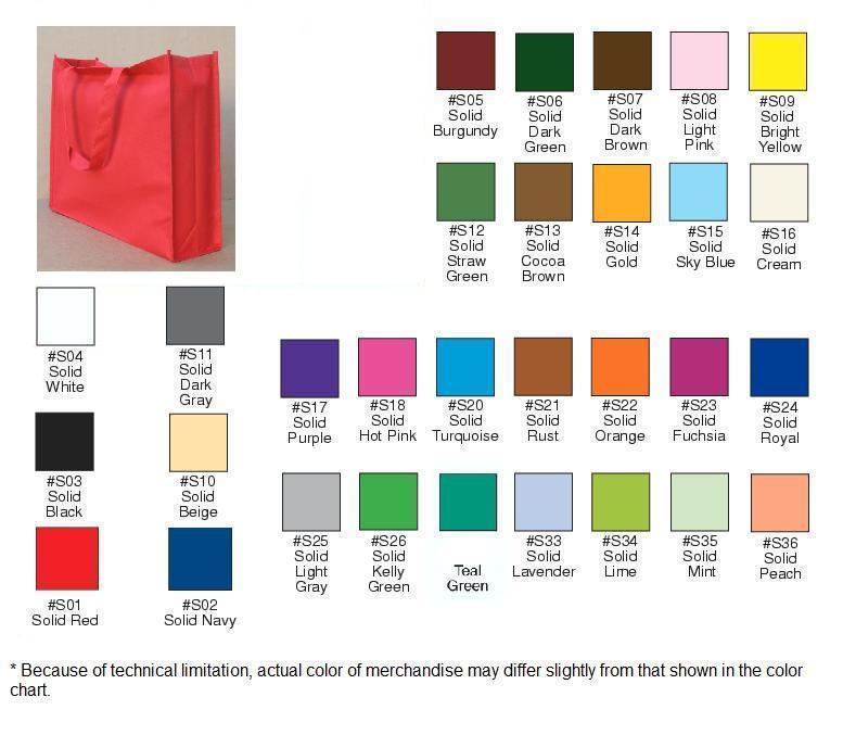600D - Polyester - Heavy-Duty - Tote Bag - Style #50x38 - w/Gusset - DOZEN - PRICED and PACKED.