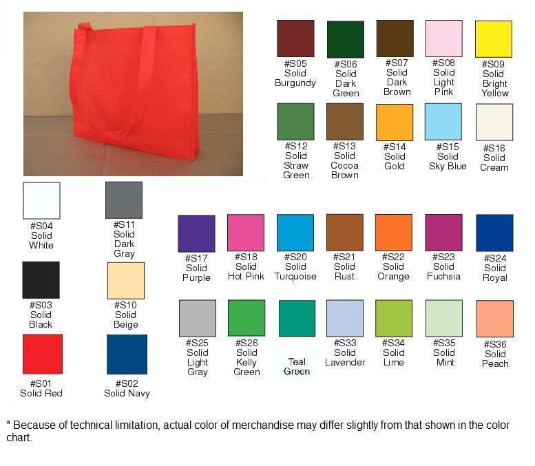 NON-WOVEN - Tote Bags - Style #C - PIECE - PRICED. image