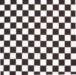 Polyester - Checkerboard - Bandanas - DOZEN - PRICED and PACKED. image