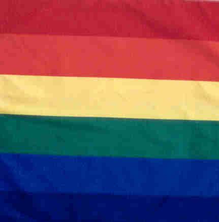 Rainbow - Flag - Bandannas - DOZEN - PRICED and PACKED. image