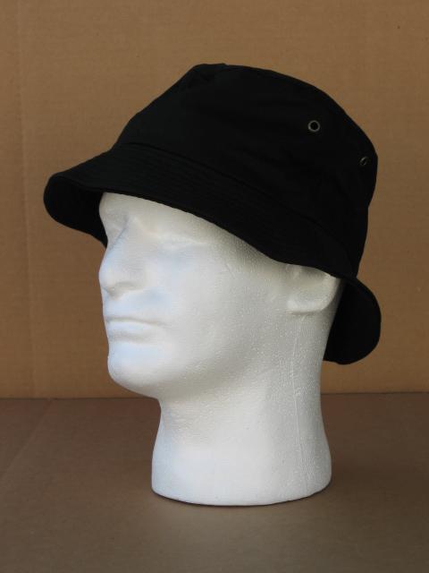 Solid Color Cotton Chino Bucket Hats - DOZENED PRICED and PACKED. image