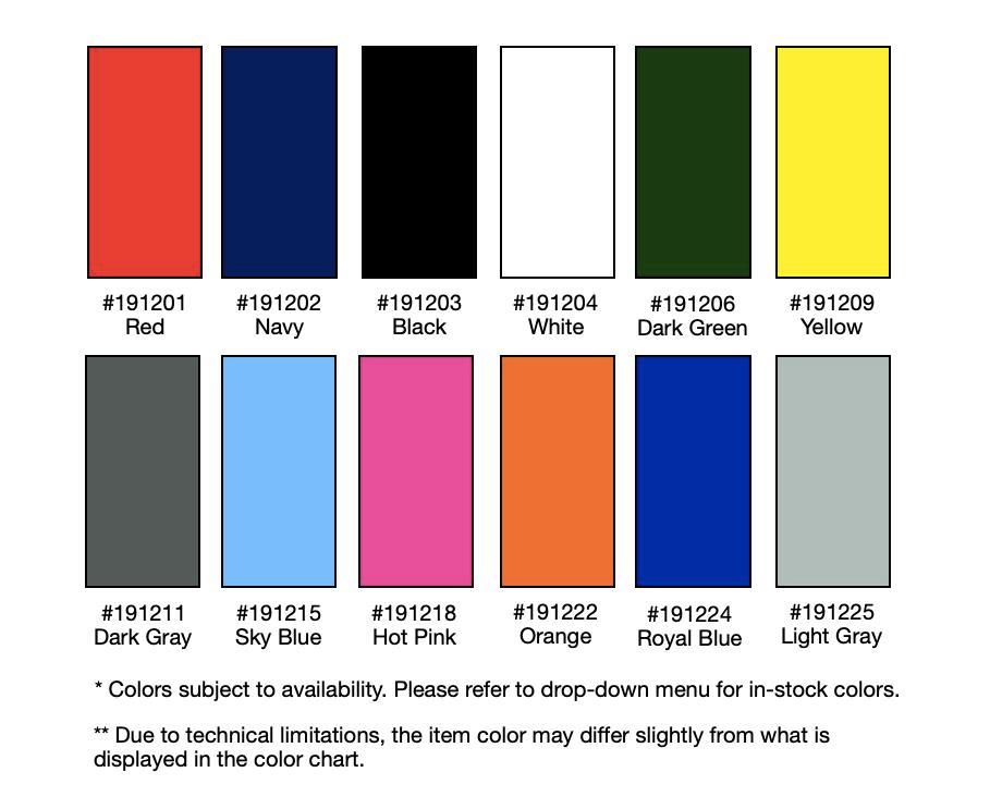 Solid Color - Neck-Gaiters/TUBULAR-Bandanas - DOZEN - PRICED and PACKED. image
