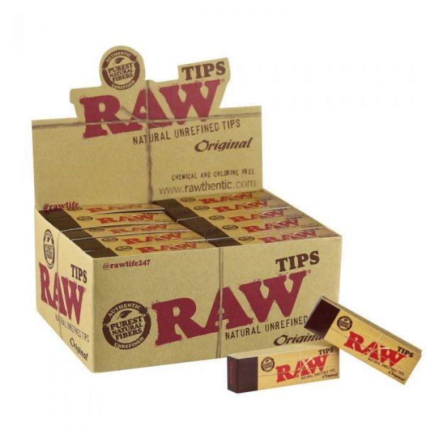 Raw Original Tips 50 packs of 50 tips per pack image