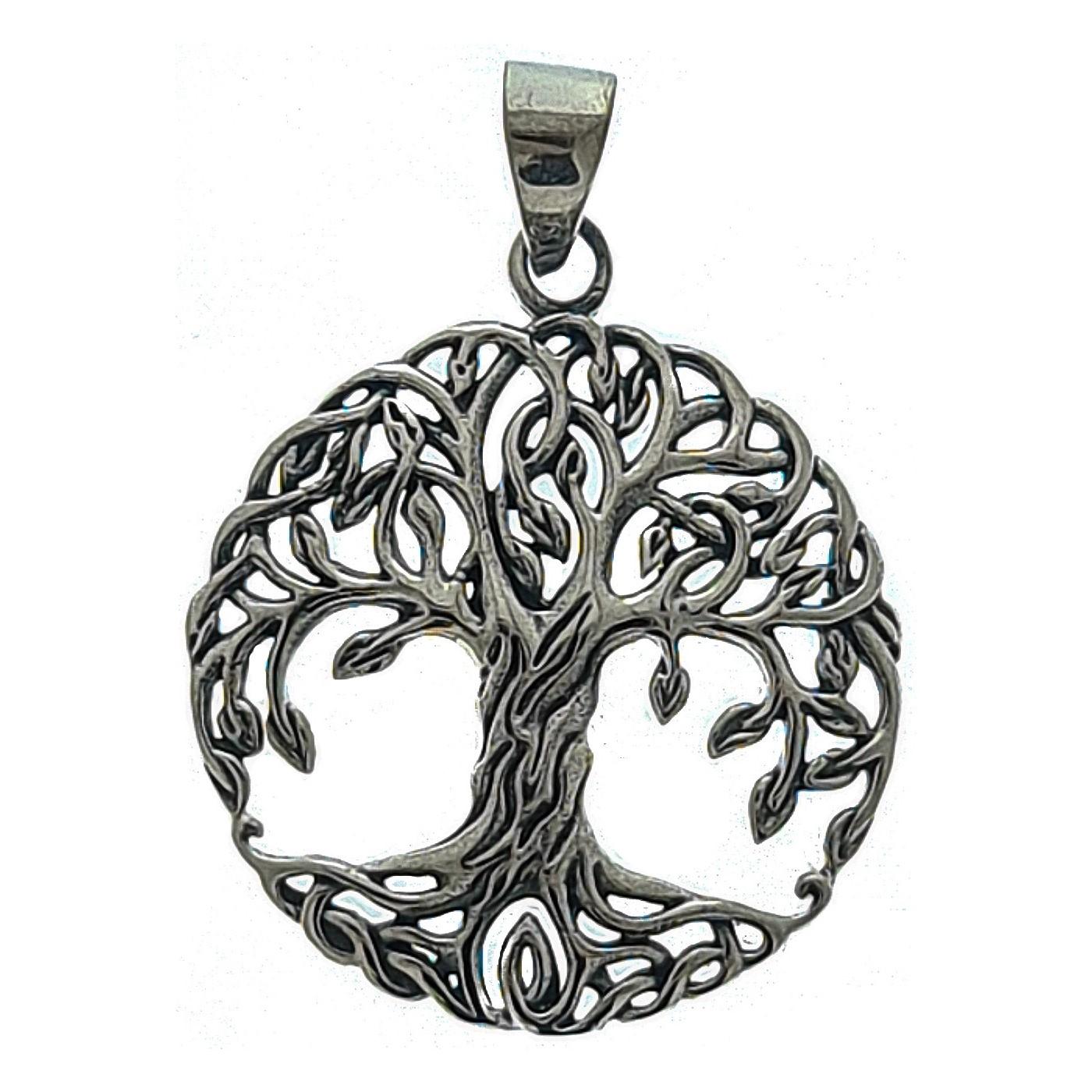 Sterling Silver Tree of Life Pendant (SOP707) image