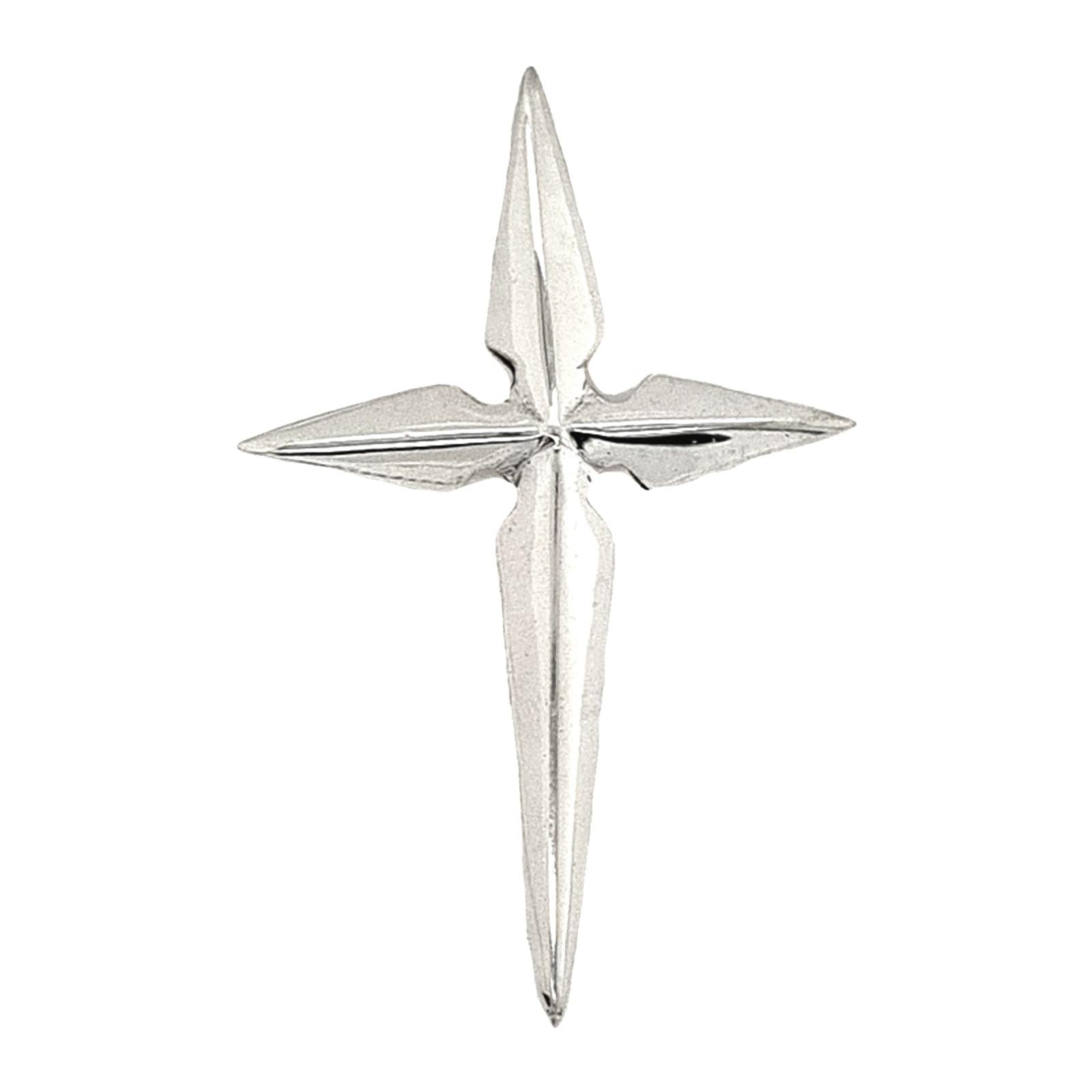 Elegant Sterling Silver Cross Pendant image
