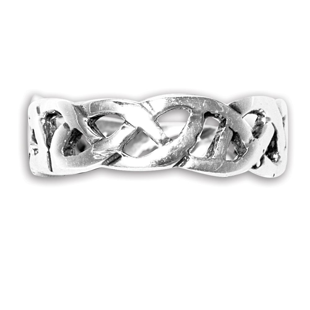 Sterling Silver Celtic Toe Rings image