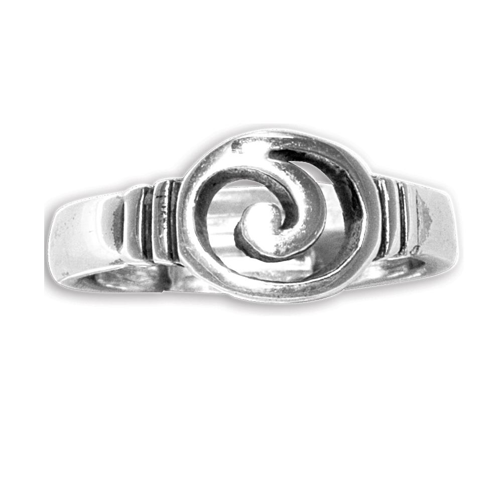 Sterling Silver Celtic Toe Rings (CR-2533) image