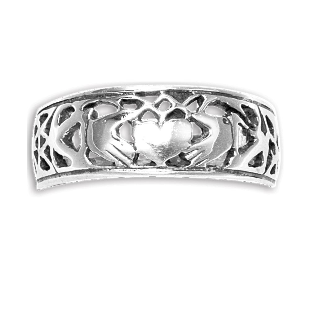 Sterling Silver Celtic Toe Rings (CR-2537) image