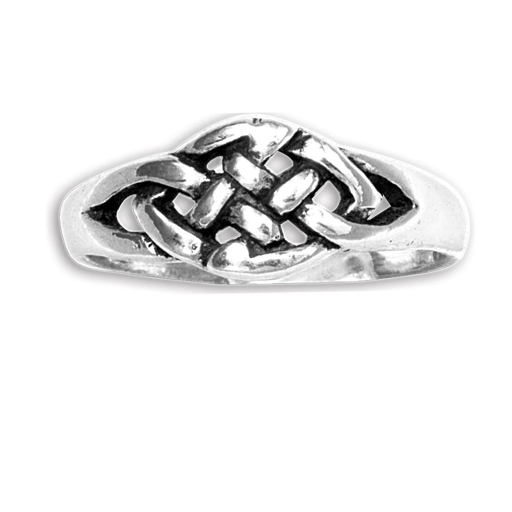 Sterling Silver Celtic Toe Rings (CR-2539) image