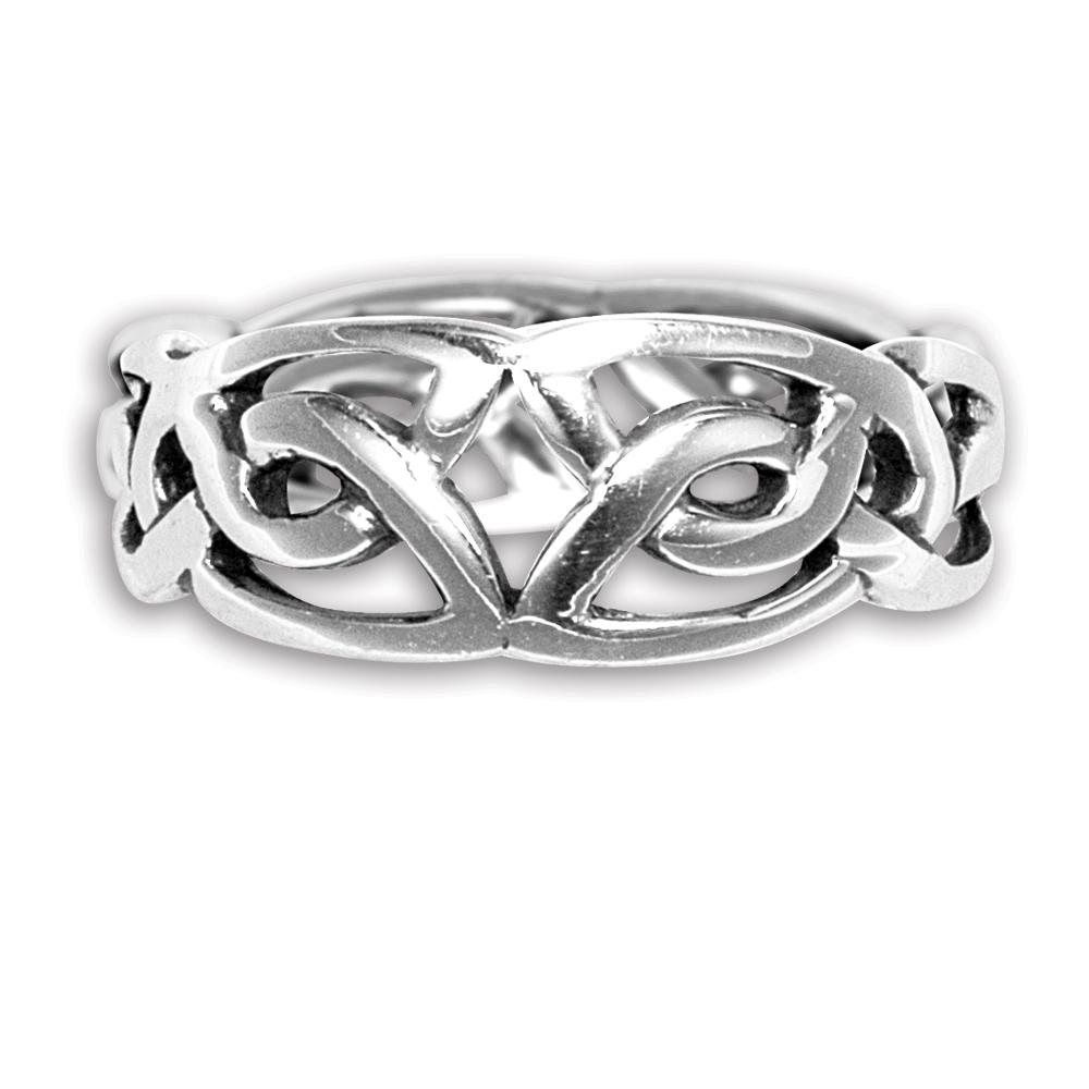Sterling Silver Celtic Toe Rings (CR-2540) image