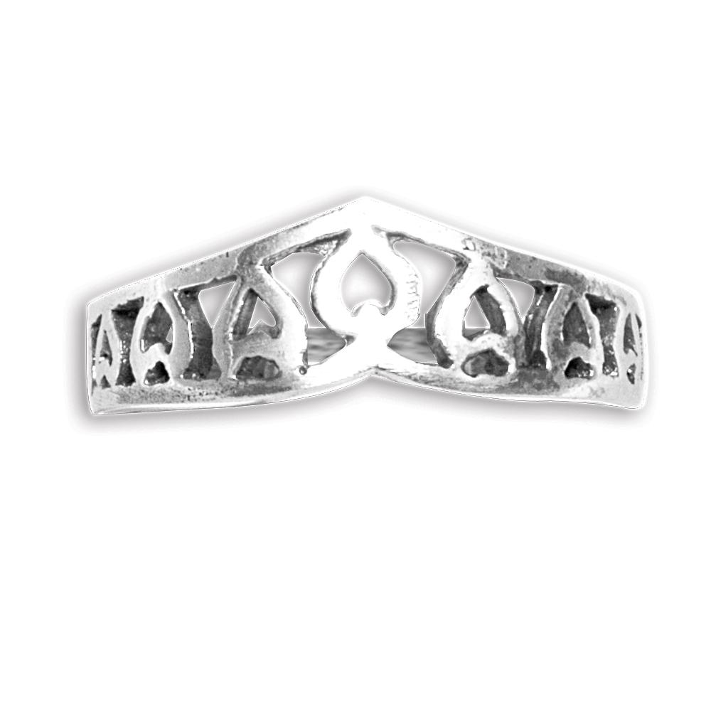 Sterling Silver Celtic Toe Rings (CR-2544) image