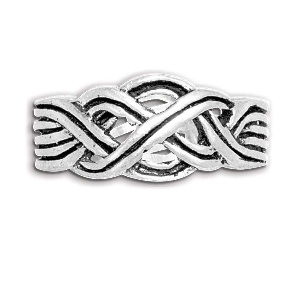 Sterling Silver Celtic Toe Rings (CR-2547) image