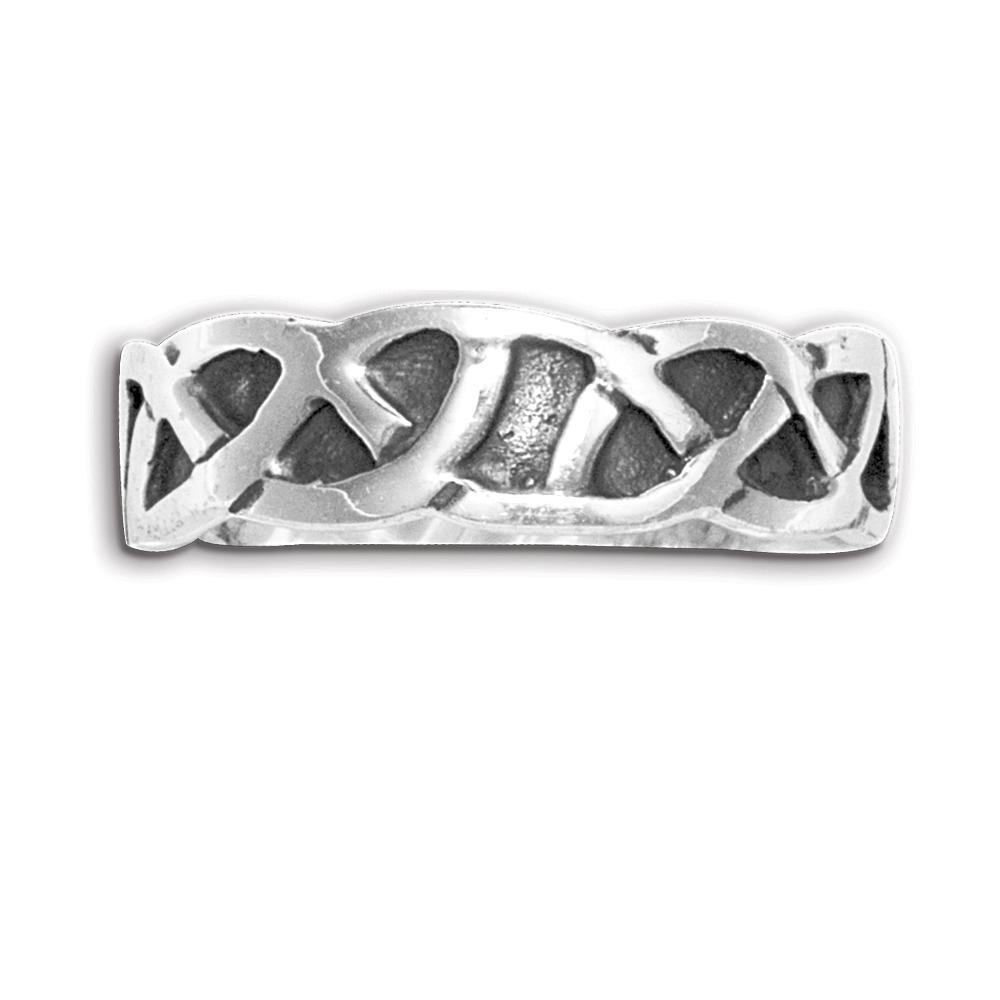 Sterling Silver Celtic Toe Rings (CR-2550) image
