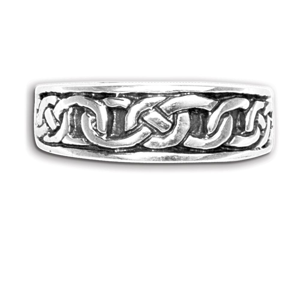 Sterling Silver Celtic Toe Rings (CR-2552) image