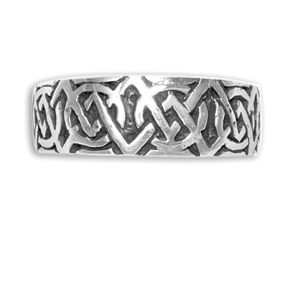 Sterling Silver Celtic Toe Rings (CR-2554) image
