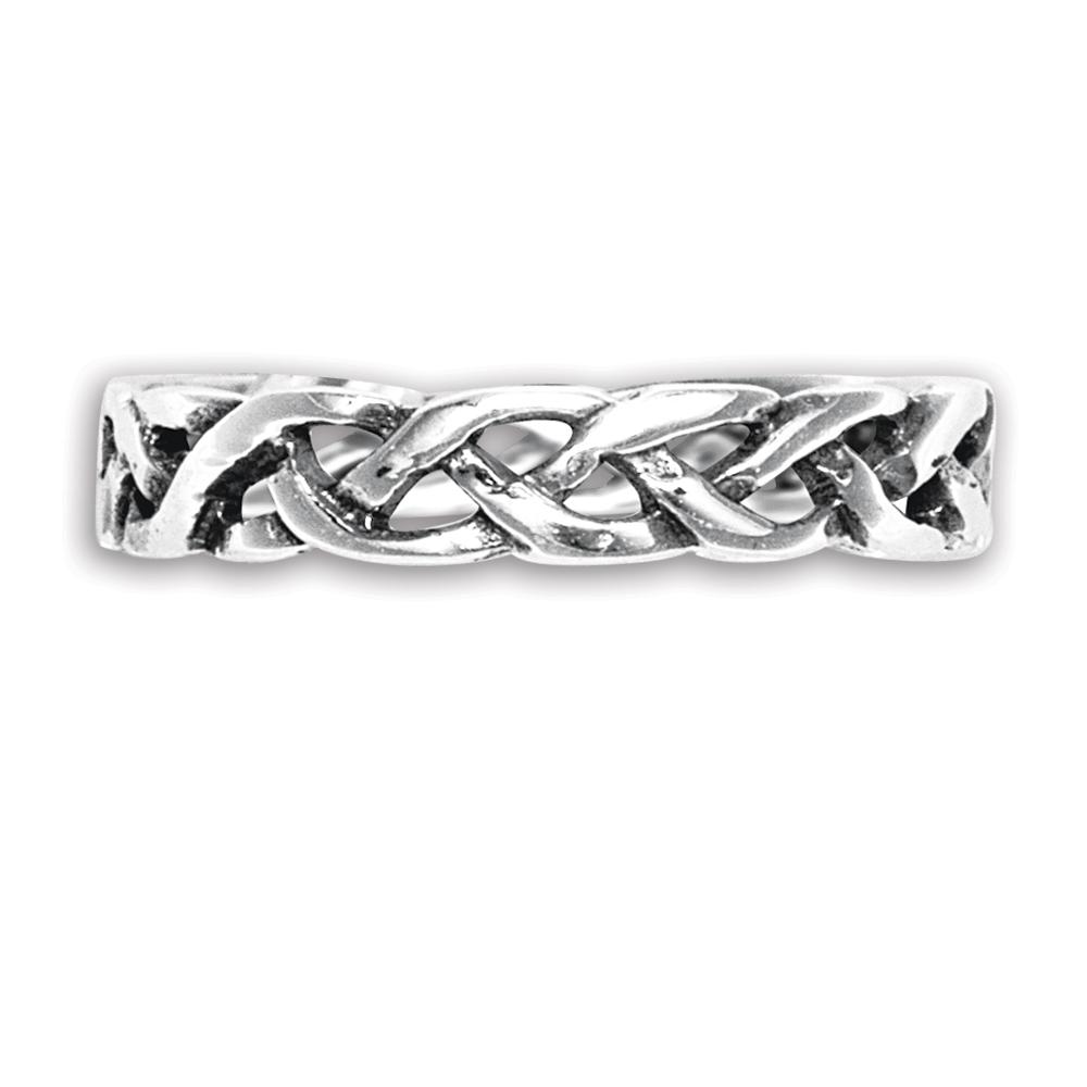 Sterling Silver Celtic Toe Rings (CR-2555) image