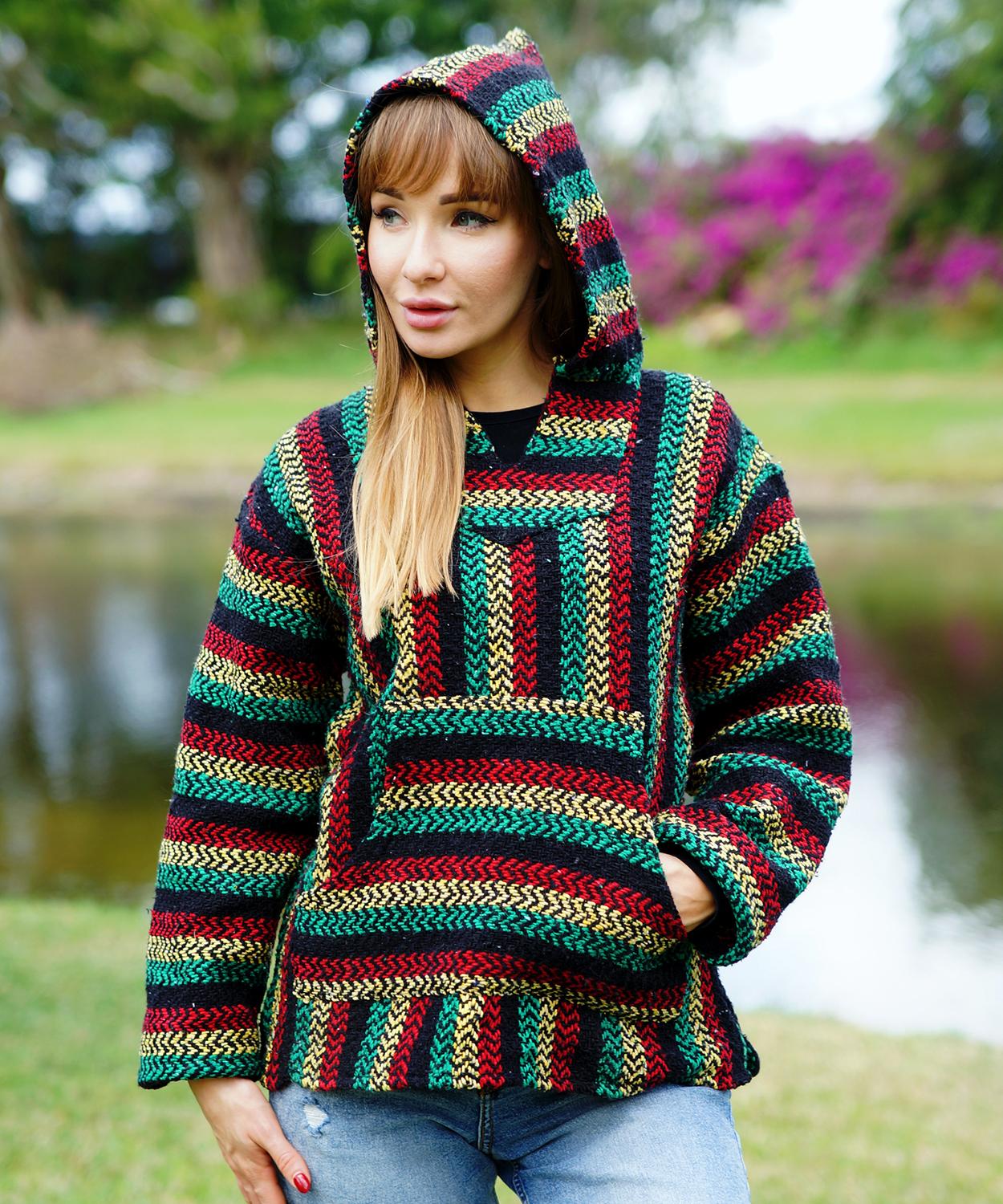Baja Joe Hoodie Rasta