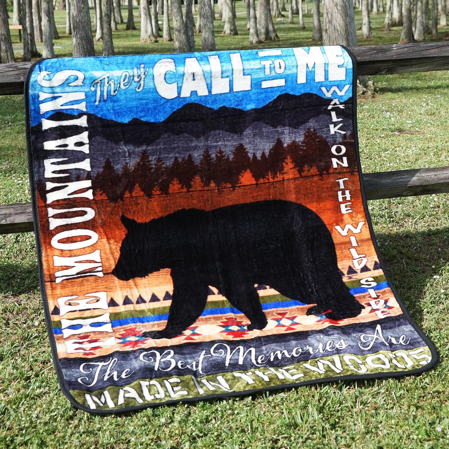 Wording Mountain Call Throw image
