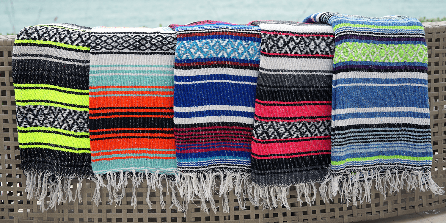 5'X7' Striped Blankets Brights image