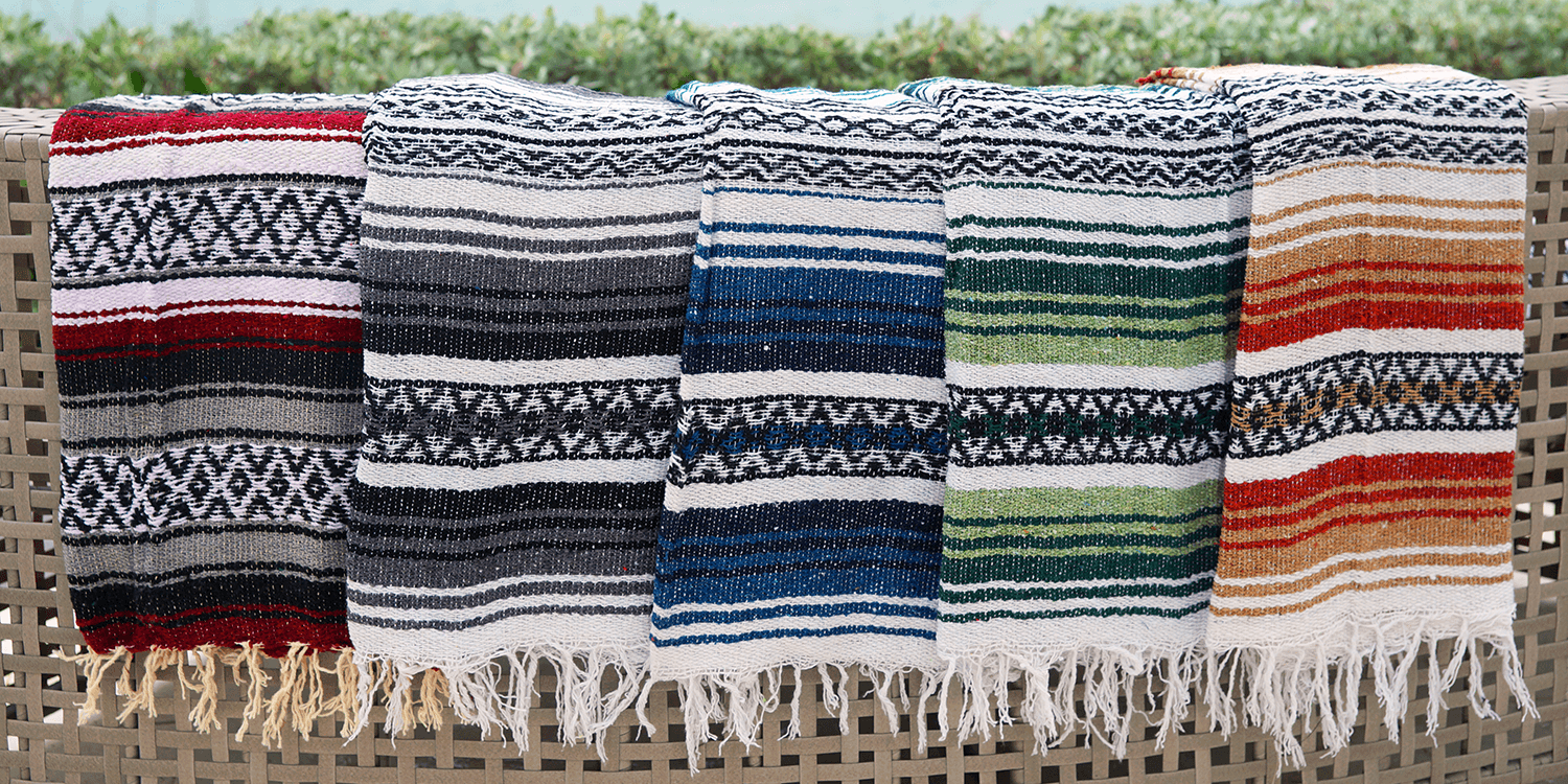 5'X7' Striped Blankets Earth Tones image