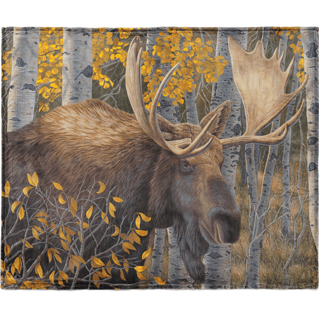 ASPEN GROVE MOOSE THROW image
