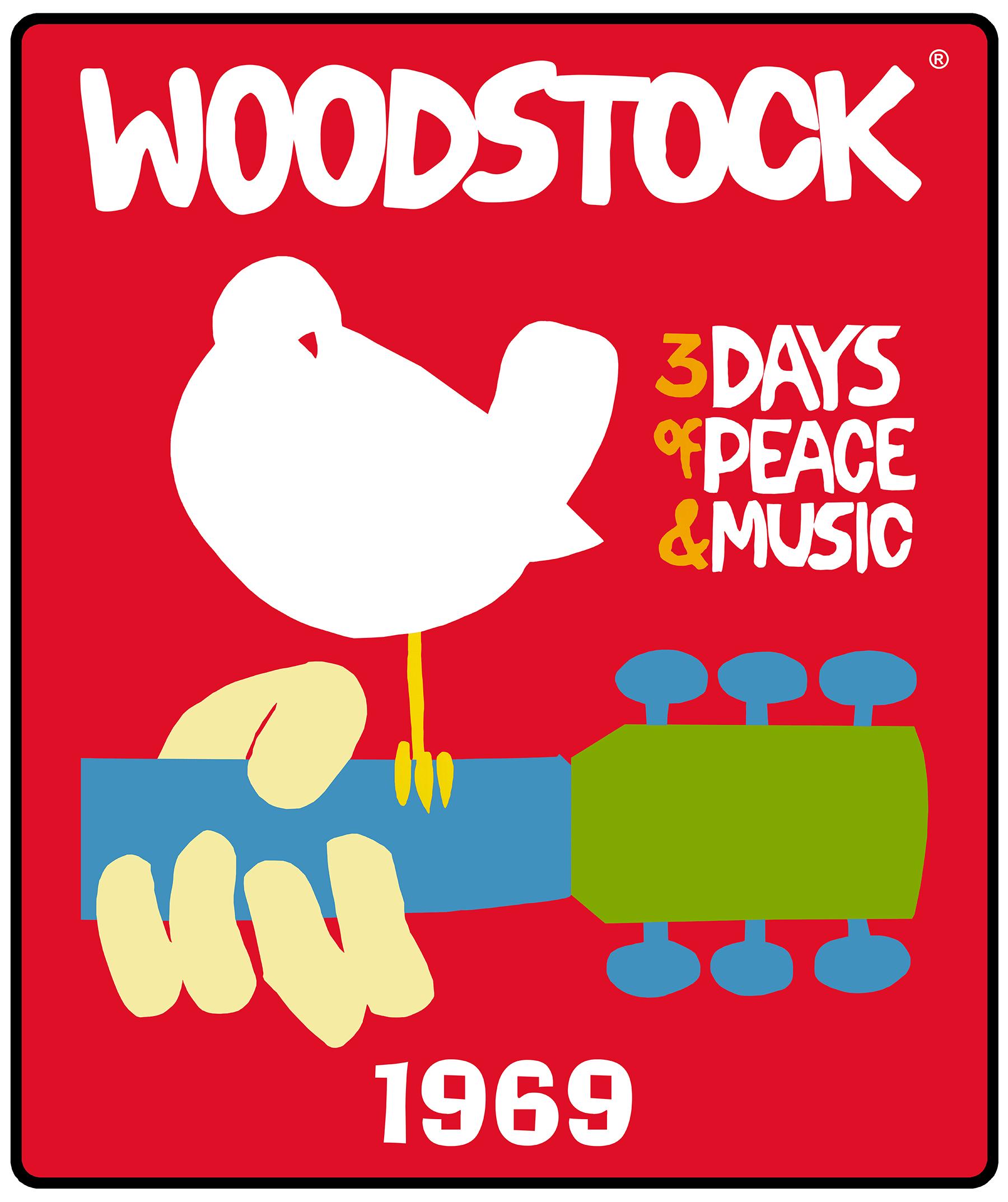 Woodstock Poster Throw image