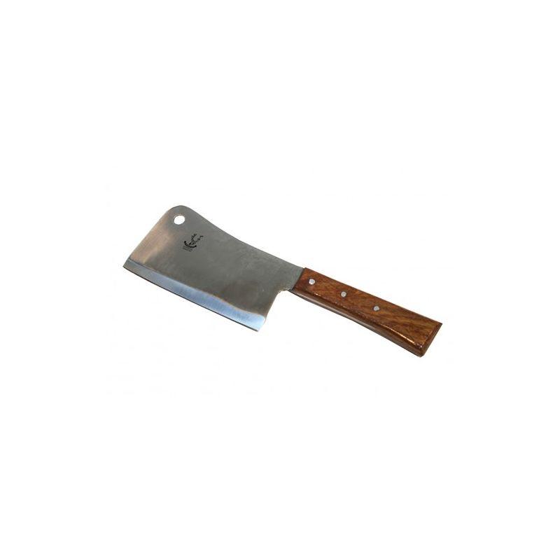 12.5 Inch Butcher Knife With Wood Handle Stainless
