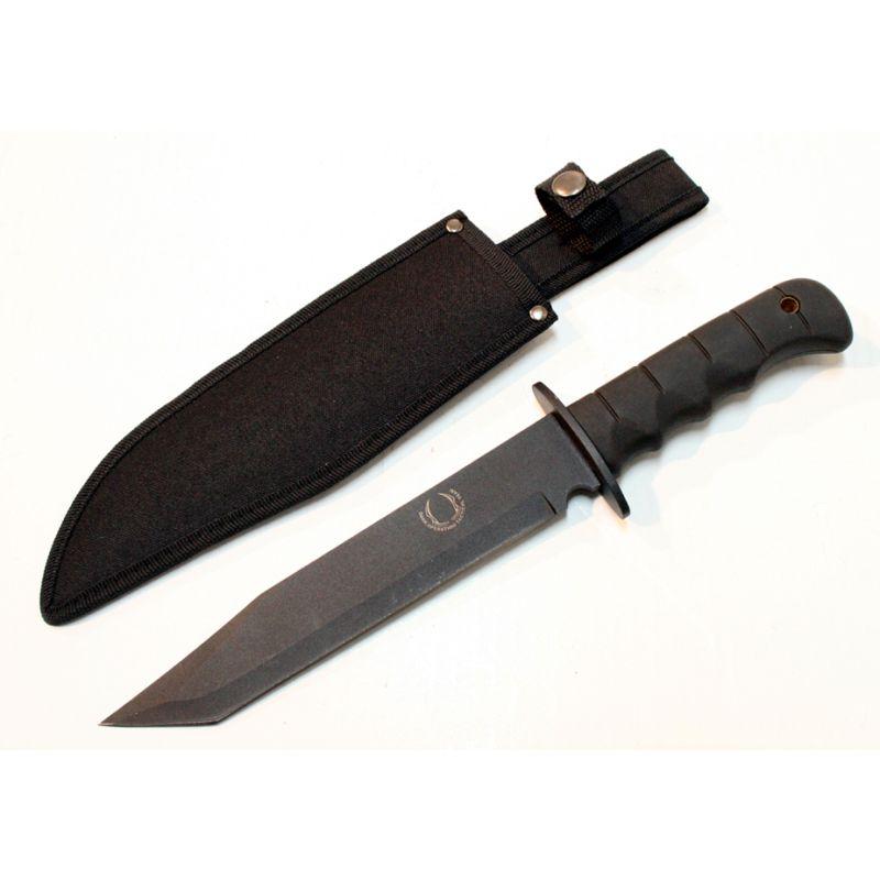 13.5 Inch Heavy Duty Blade Hunting Knife Carbon Steel New