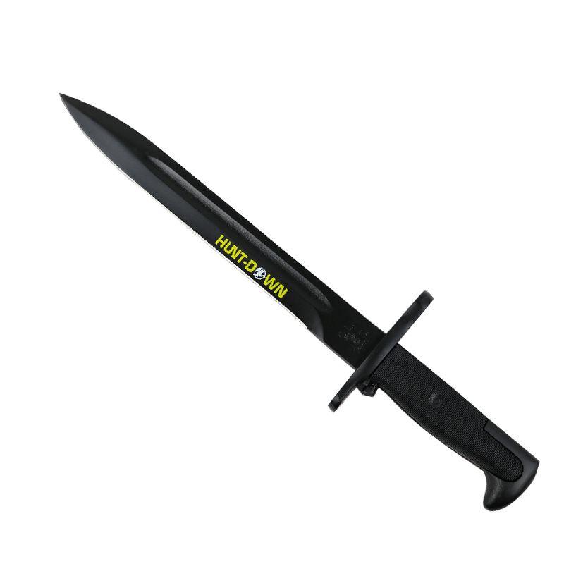 Hunt-Down 14 Inch Black M1 1943 OL US Rifle Bayonet with Green Sheath image