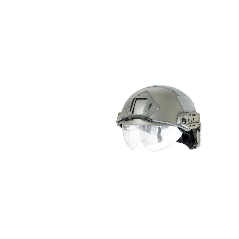 SCA-741G Ballistic Helmet w/ Retractable Visor (Basic Version) in Foliage Green image