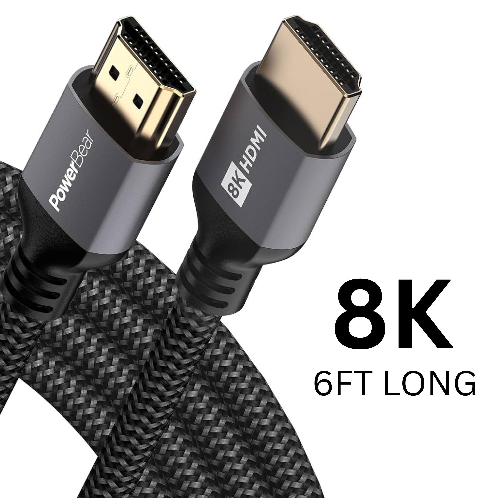 8K -6FT LONG HDMI HIGH SPEED CABLE image