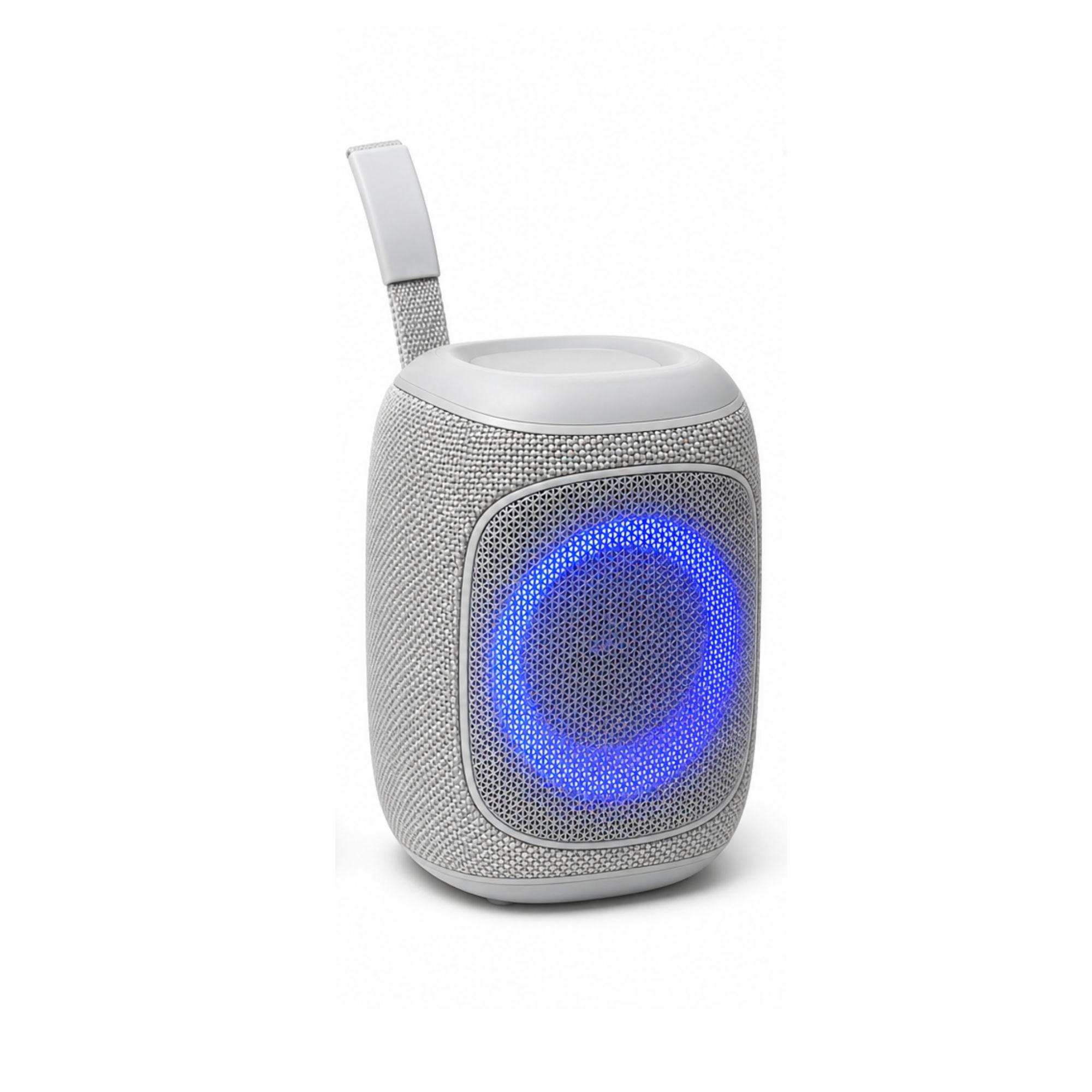MINI PORTABLE BLUETOOTH LED SPEAKER IP-353 -GRAY image