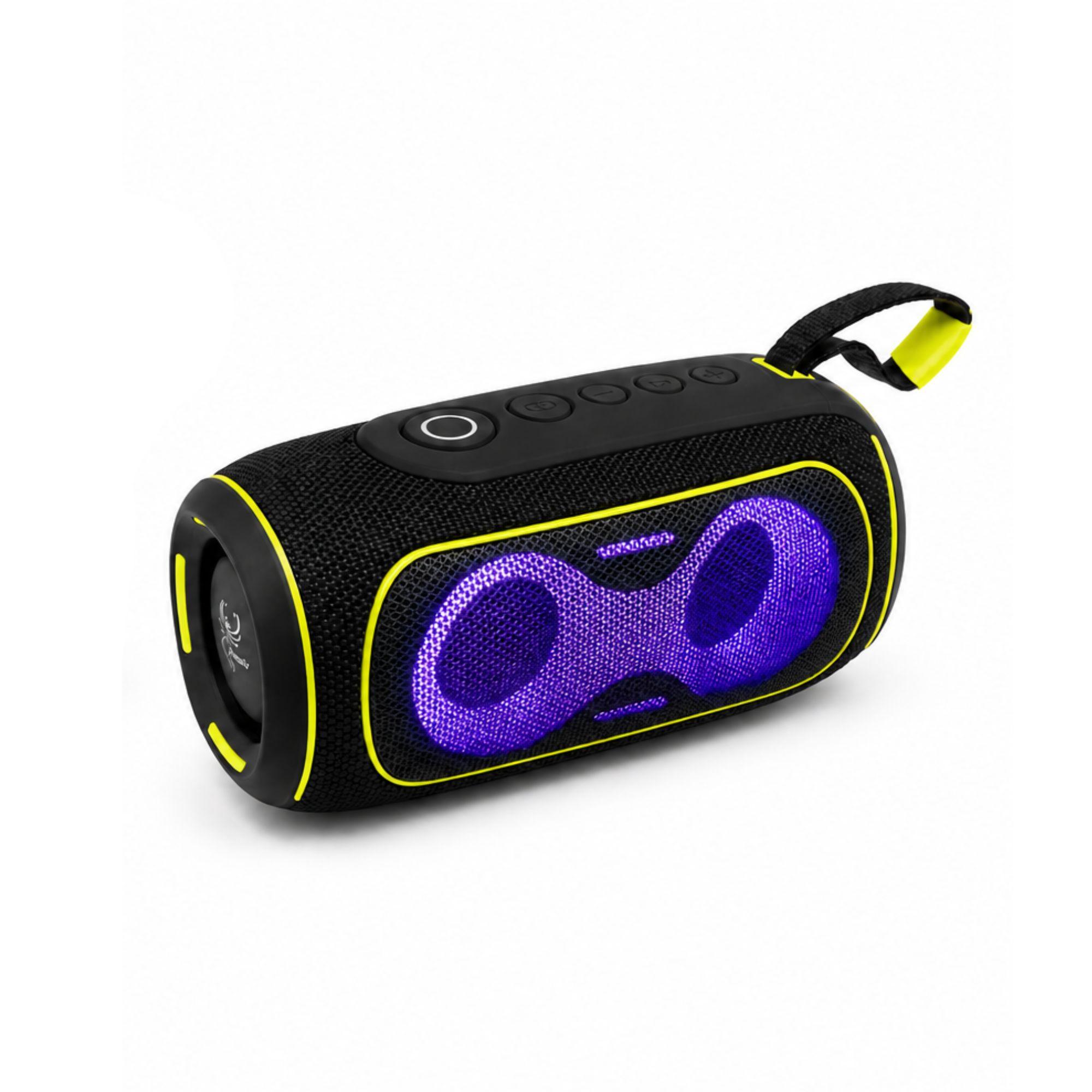 PORTABLE LED BLUETOOTH SPEAKER IP-610 -BLACK image